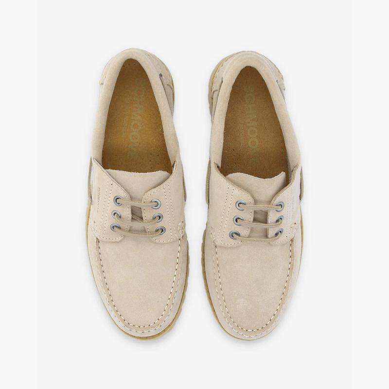 NEWQUAY BOAT M - SUEDE - NATURAL